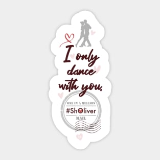 Shane and Oliver Dance Sticker